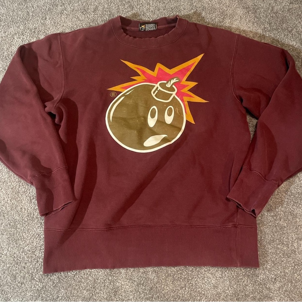 The Hundreds Maroon Graphic Sweater Mens size M